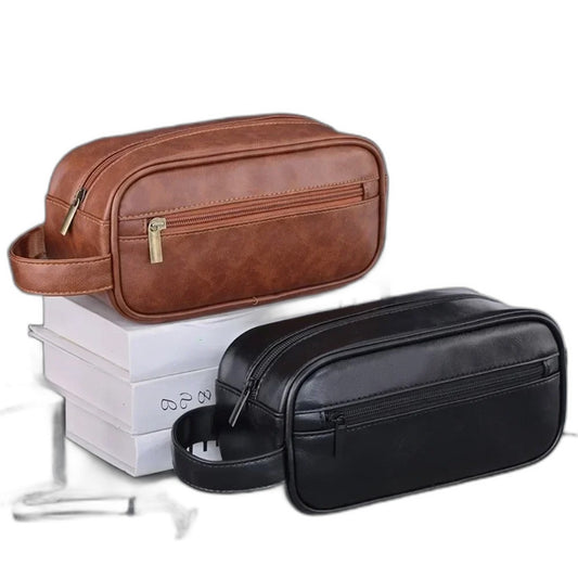 Kulturtasche Herren Leder – Große Reise-Kosmetikta