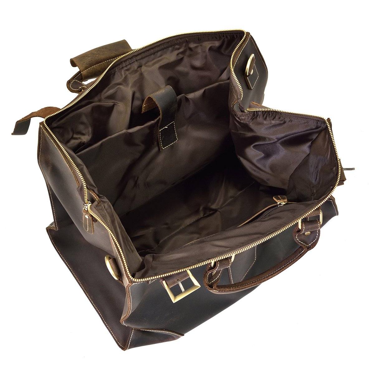 Reisetasche aus Leder 35L – Vintage Weekender