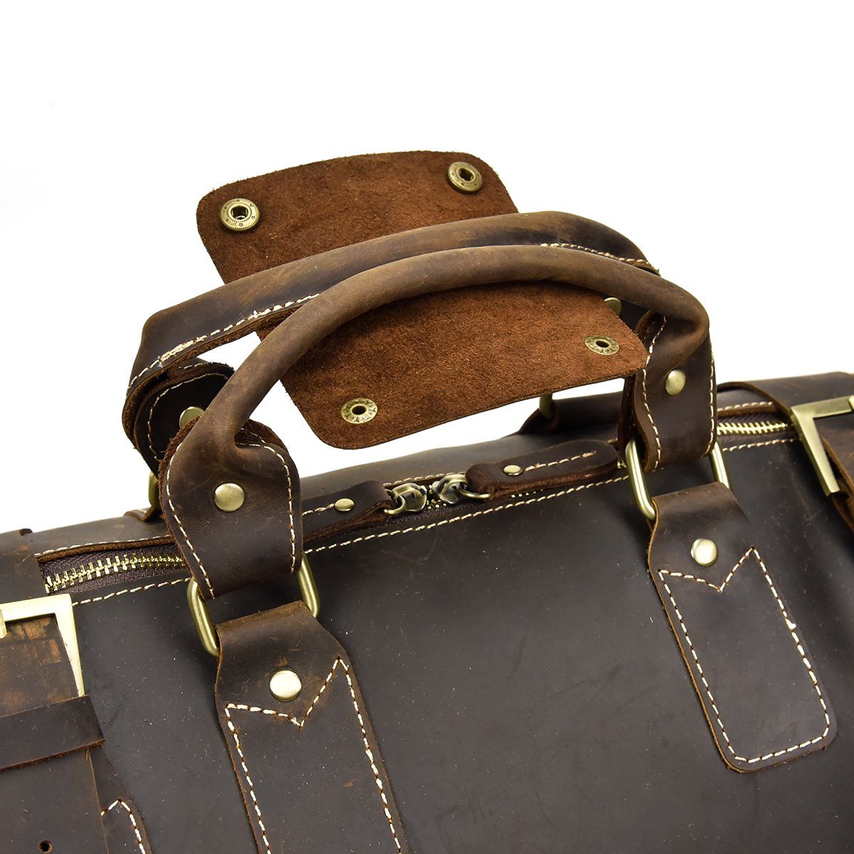 Reisetasche aus Leder 35L – Vintage Weekender