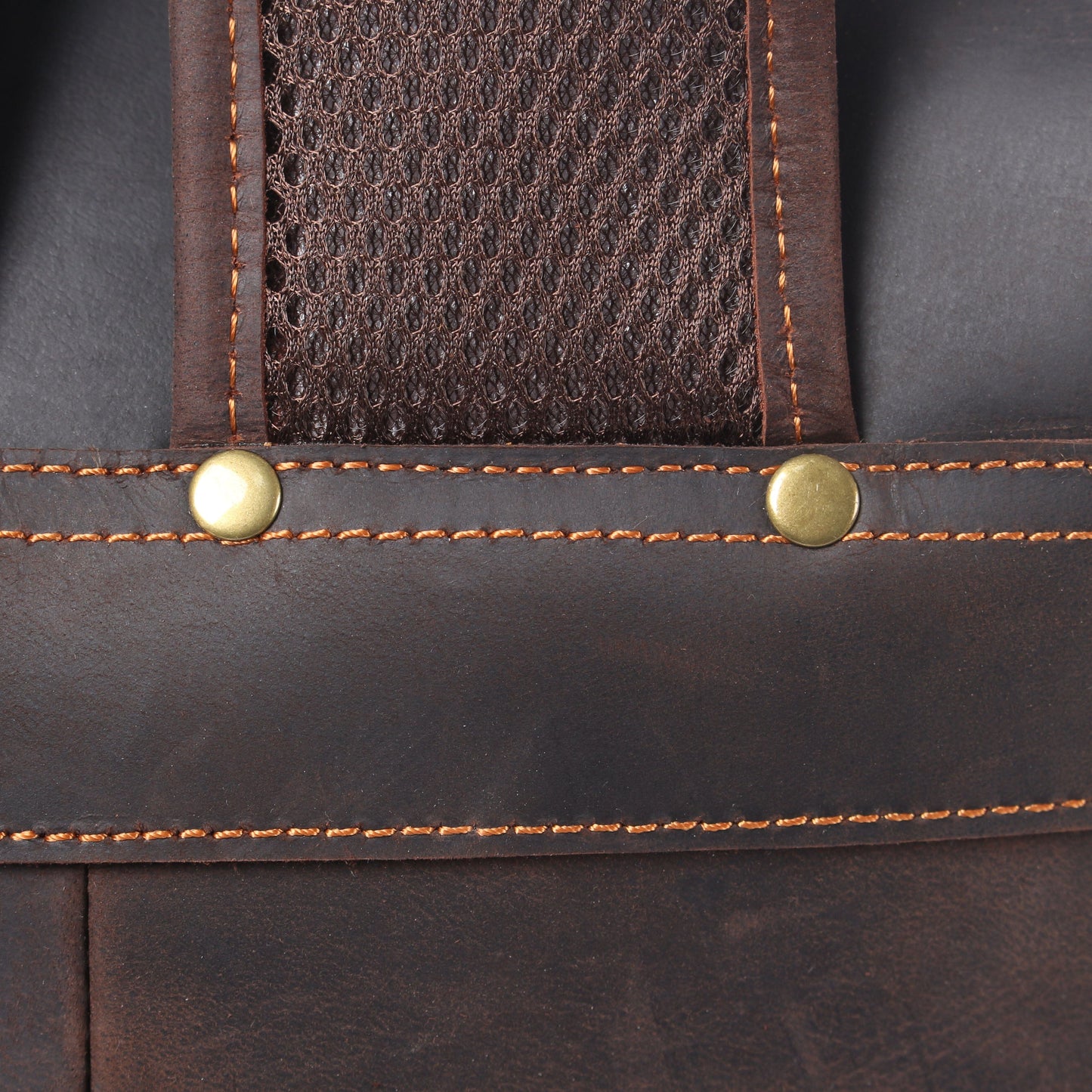 Leder Turnbeutel Rucksack 14L Darven – Vintage Backpack aus Echtleder