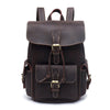 Damen Leder Rucksack 18L Elowen – Vintage Echtleder Backpack