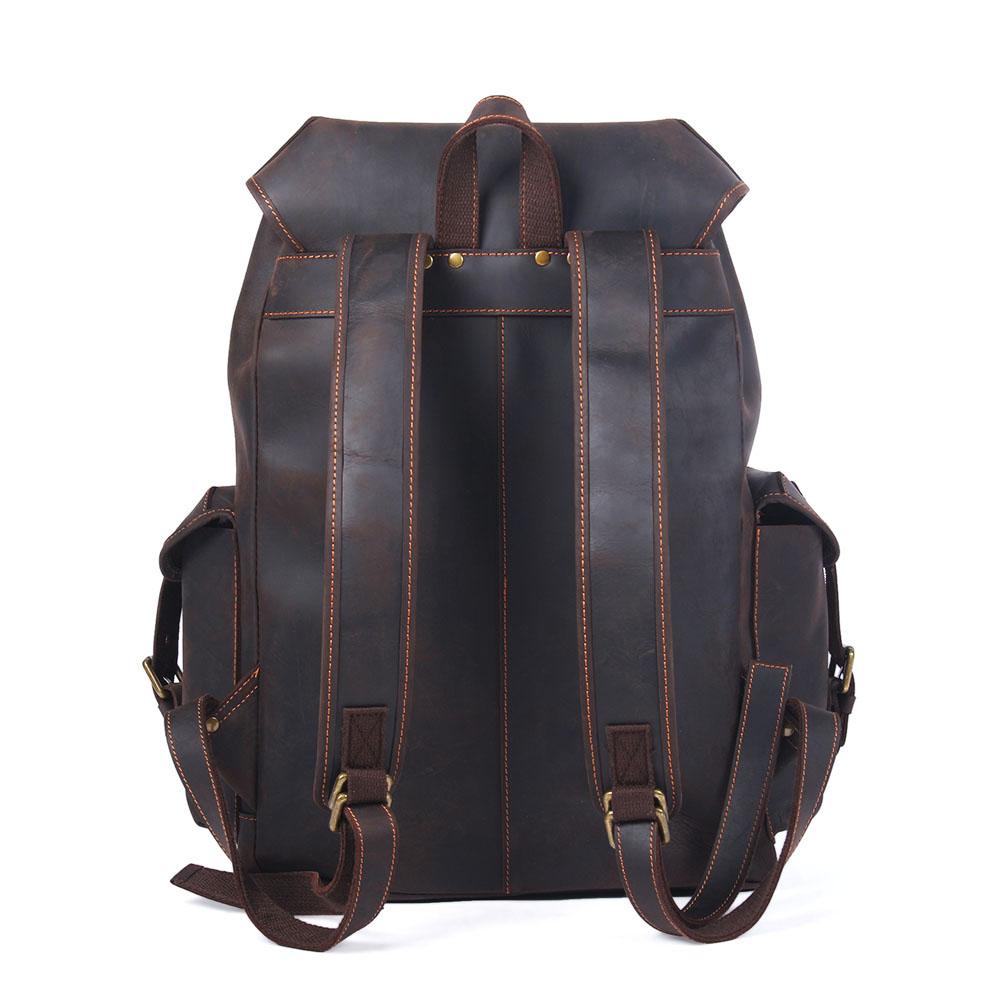 Leather Travel Backpack Ravenridge 25L – Vintage Lederrucksack Herren