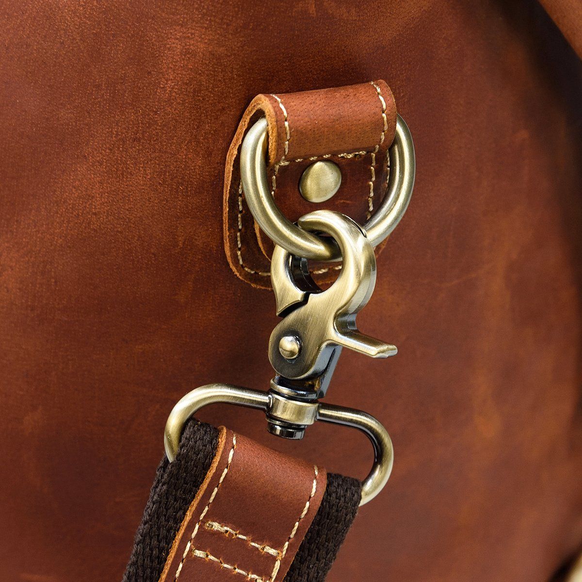 Reisetasche aus Leder 34L – Vintage Panamatasche für stilvolles Reisen