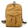 Premium Canvas Rucksack 14L aus gewachstem Canvas & Leder – Vintage Alltagsrucksack SKAGEN